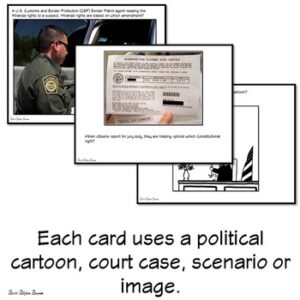 Bill of Rights from the Constitution Scenarios Games and Review ...