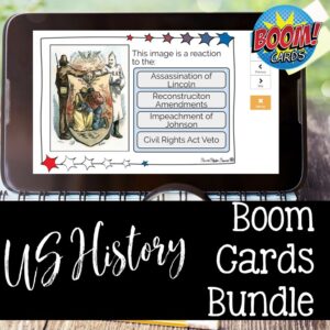 US History Boom Card Bundle