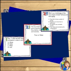 Aztec, Maya, and Inca Activities Bundle - Social Studies Success